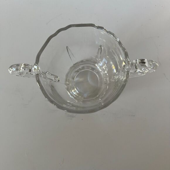 3400 Clear by Cambridge Footed Sugar Bowl - Picture 2 of 2